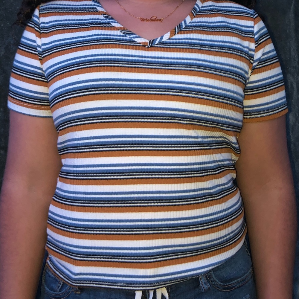 stripped top